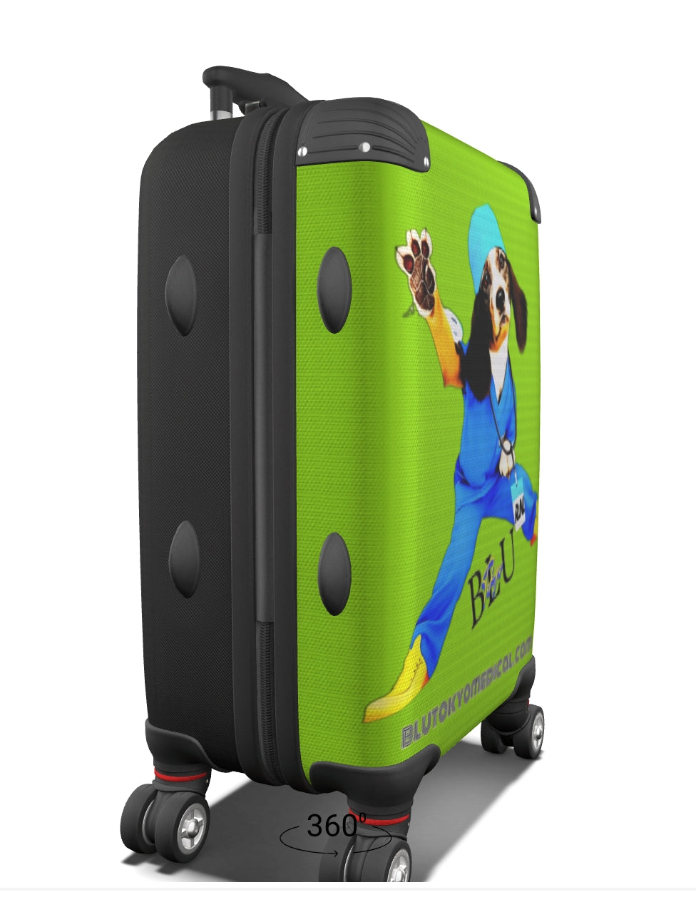 Blu the Nurse Pup — Official BluTokyo Medical Luggage