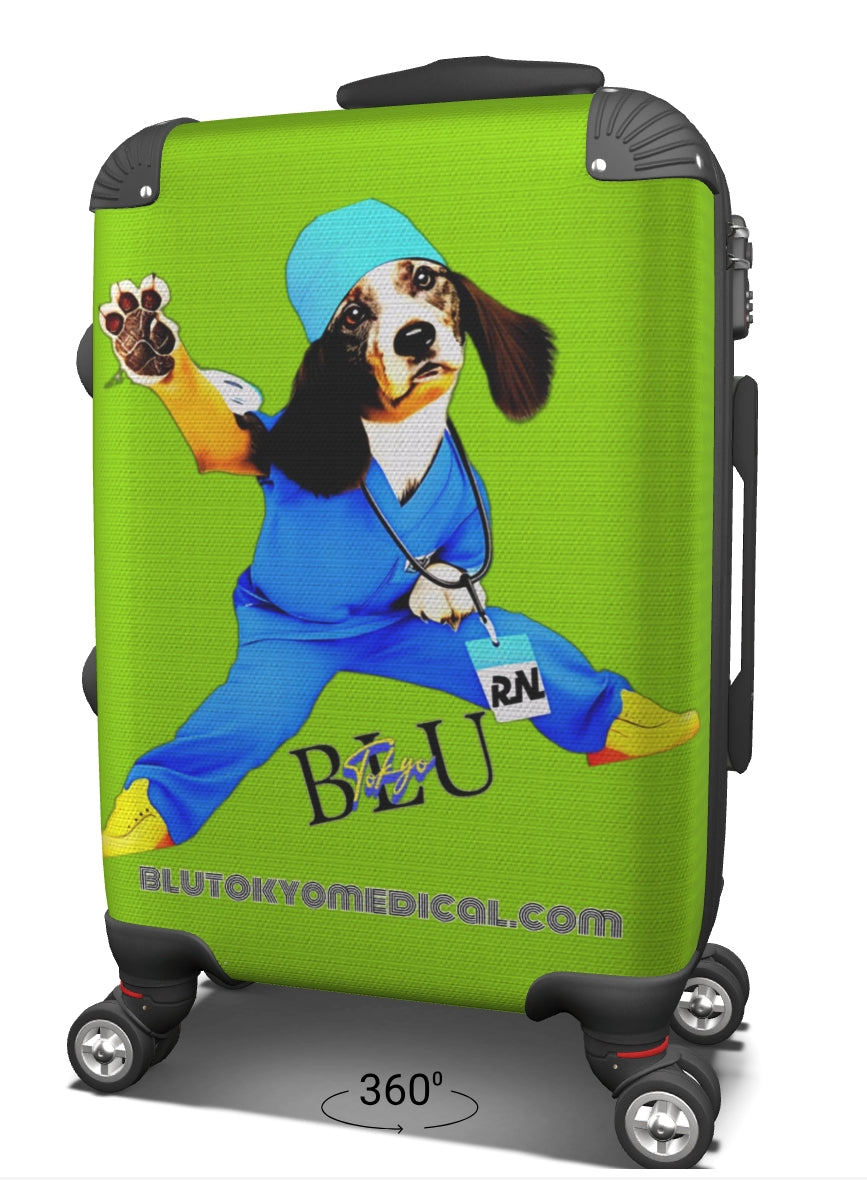 Blu the Nurse Pup — Official BluTokyo Medical Luggage