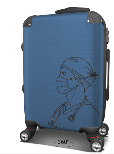 Frontline Hero Suitcase — Minimal Medical Edition