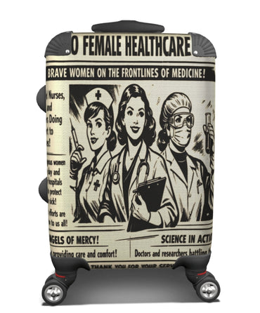 Frontline Femmes — Retro Medical Power Suitcase
