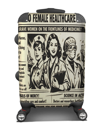Frontline Femmes — Retro Medical Power Suitcase