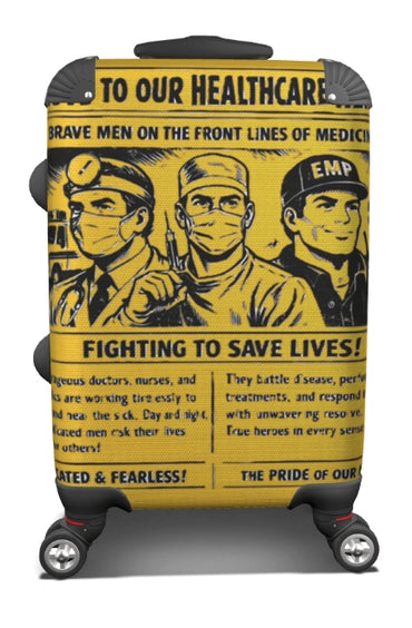 Men of Medicine — Retro Healthcare Hero Suitcase