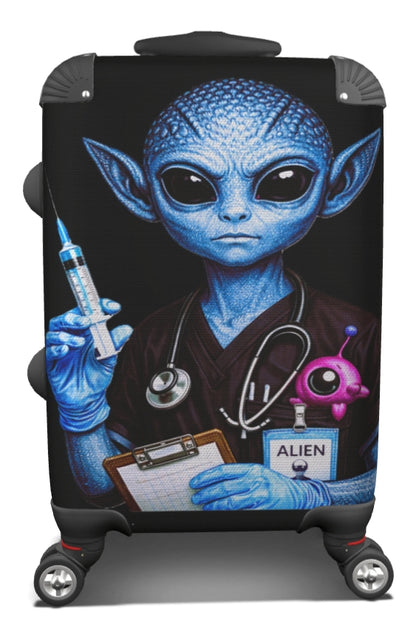 Intergalactic Healthcare Hero Suitcase — BluTokyo