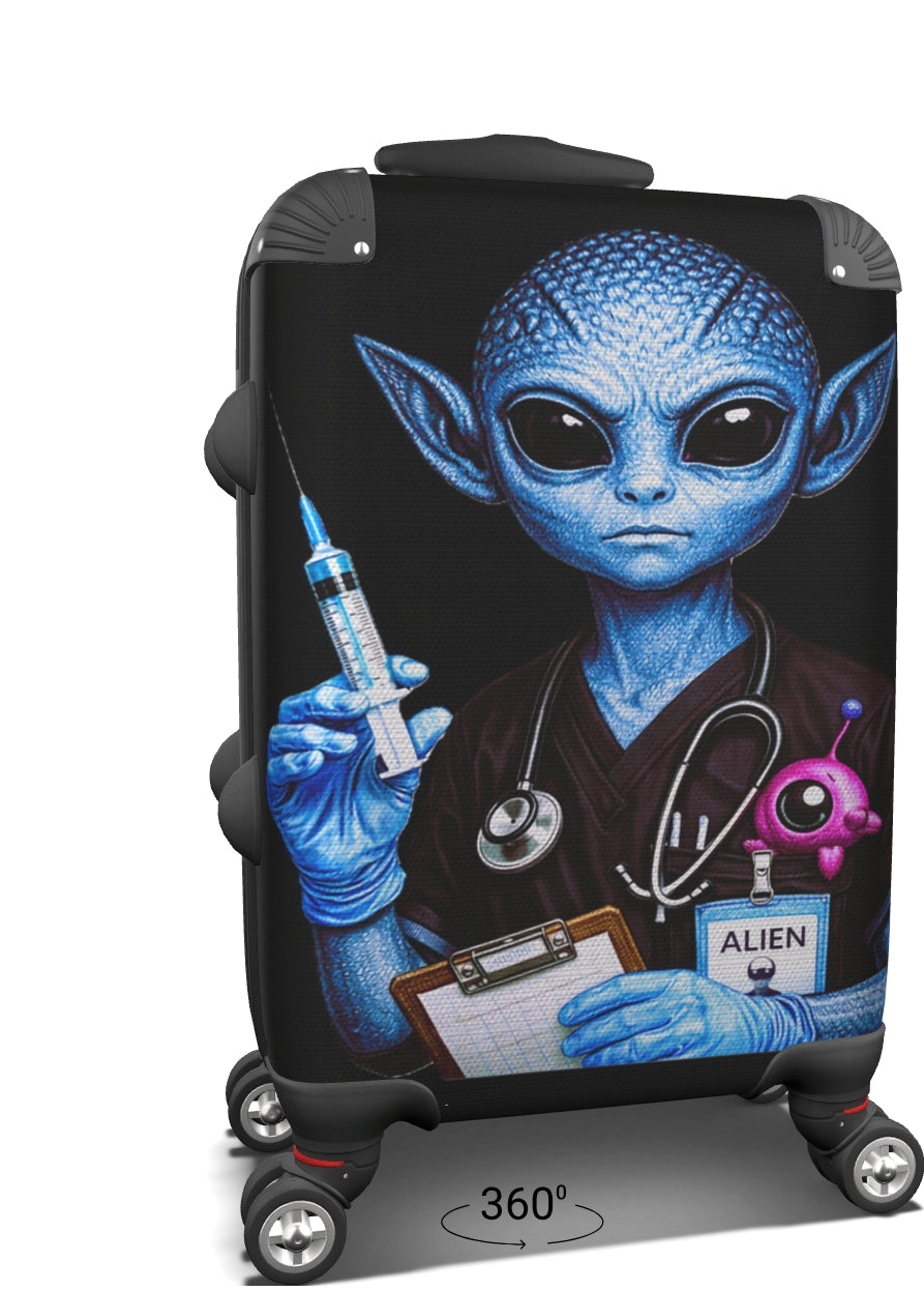 Intergalactic Healthcare Hero Suitcase — BluTokyo