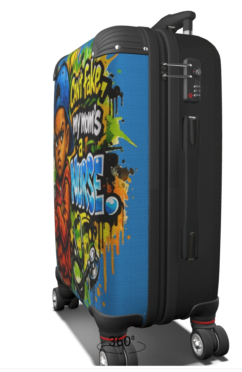 Nice Try, Kid — "Nurse Mom Knows Everything" Kid's Suitcase