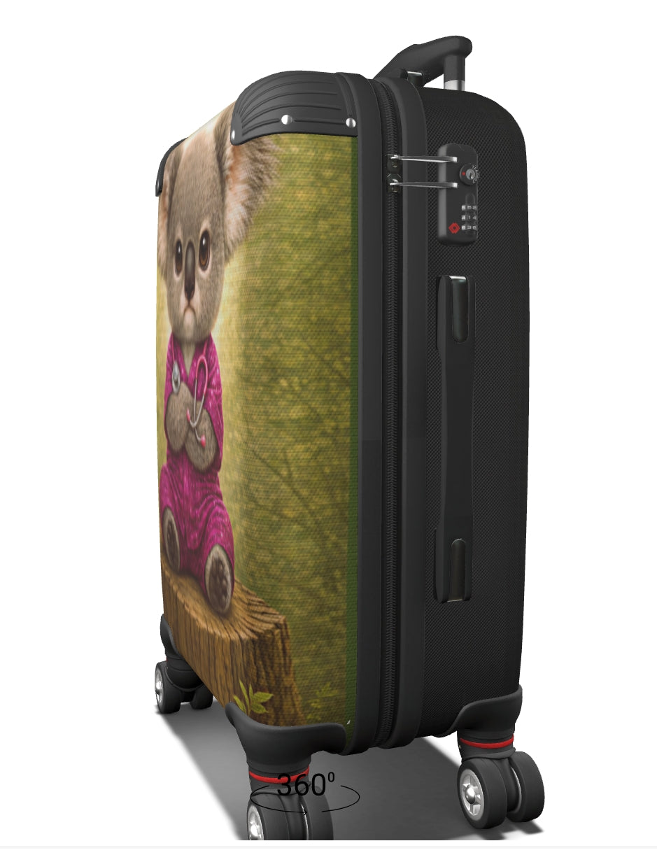 Pink Polka‑Dot Koala Clinician Suitcase™