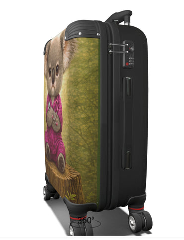 Pink Polka‑Dot Koala Clinician Suitcase™