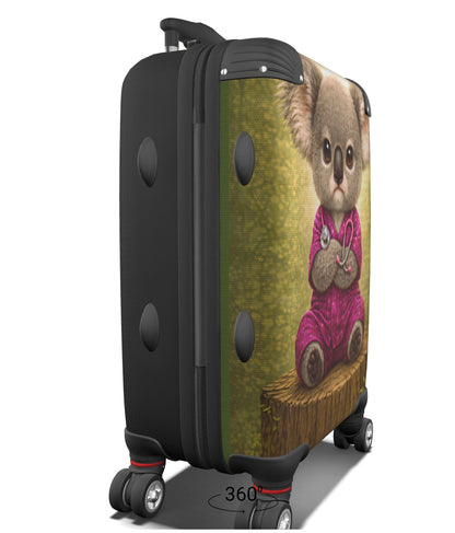 Pink Polka‑Dot Koala Clinician Suitcase™