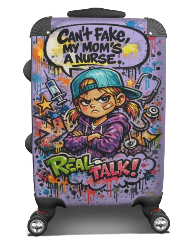 Busted Again — Nurse Mom Knows Everything Suitcase