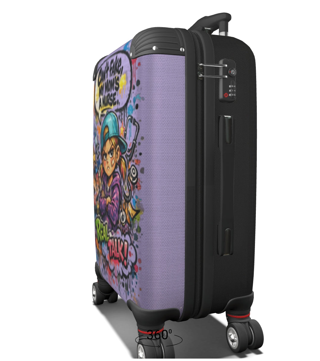 Busted Again — Nurse Mom Knows Everything Suitcase