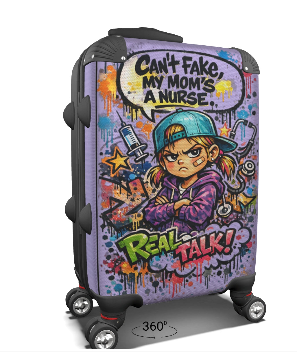 Busted Again — Nurse Mom Knows Everything Suitcase