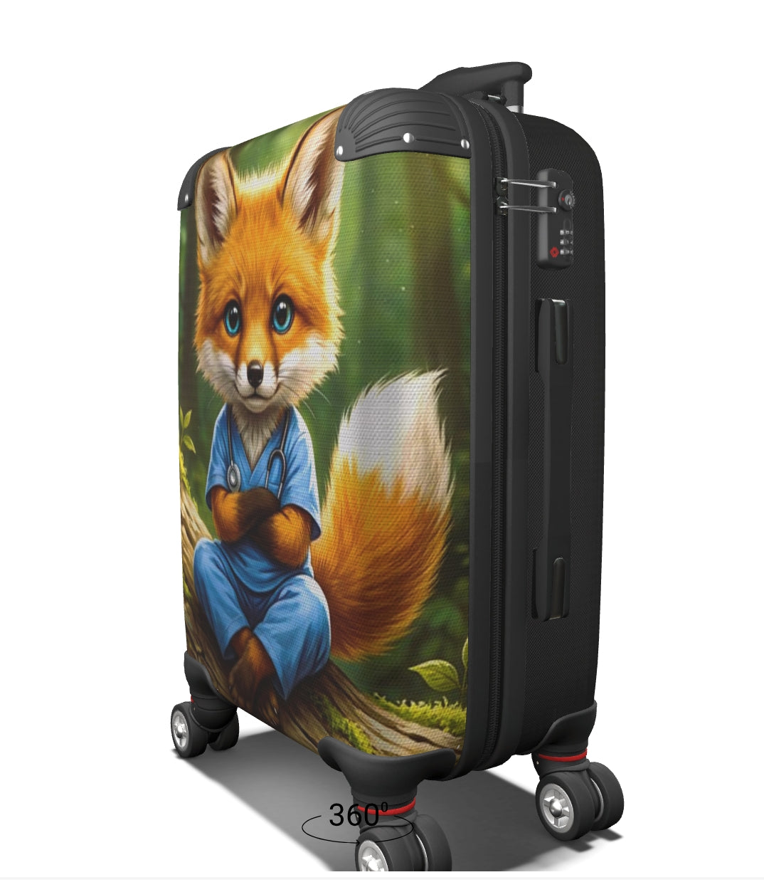 The Scrub‑Fox Traveler™ Hard‑Shell Luggage