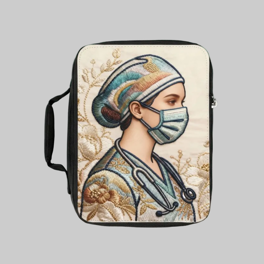 "Care in Bloom" Lunch Bag — One-of-a-Kind Medical Tribute