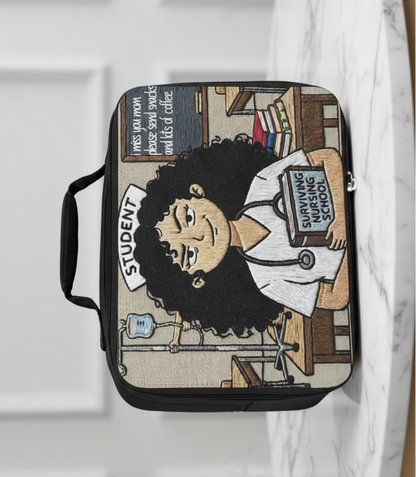 Surviving Nursing School Lunch Bag — "I miss you mom, please send snacks and lots of coffee"