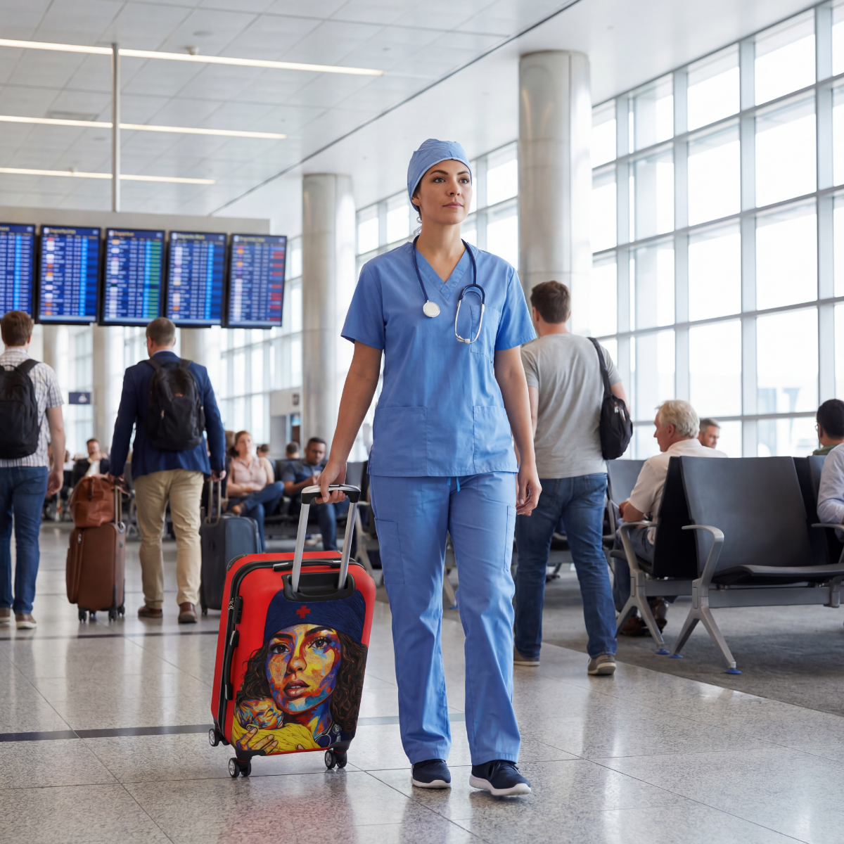 Compassion in Motion Suitcase (Copy)