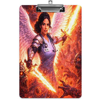 Celestial Warrior-RN Acrylic Clipboard