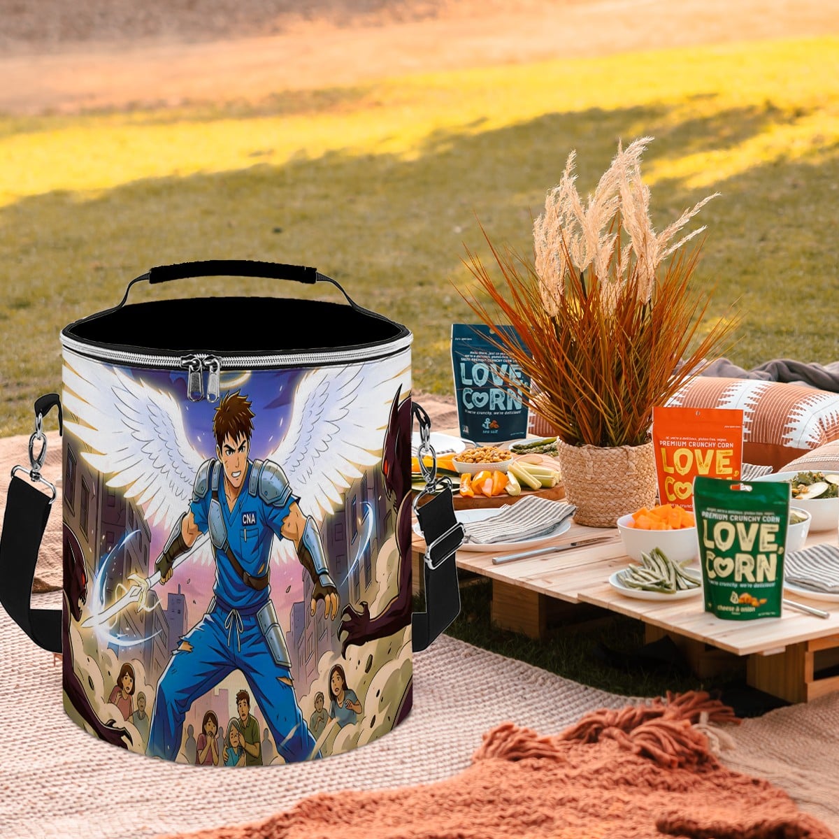 Title: CNA Guardian Lunch Bag (Personalized lid)