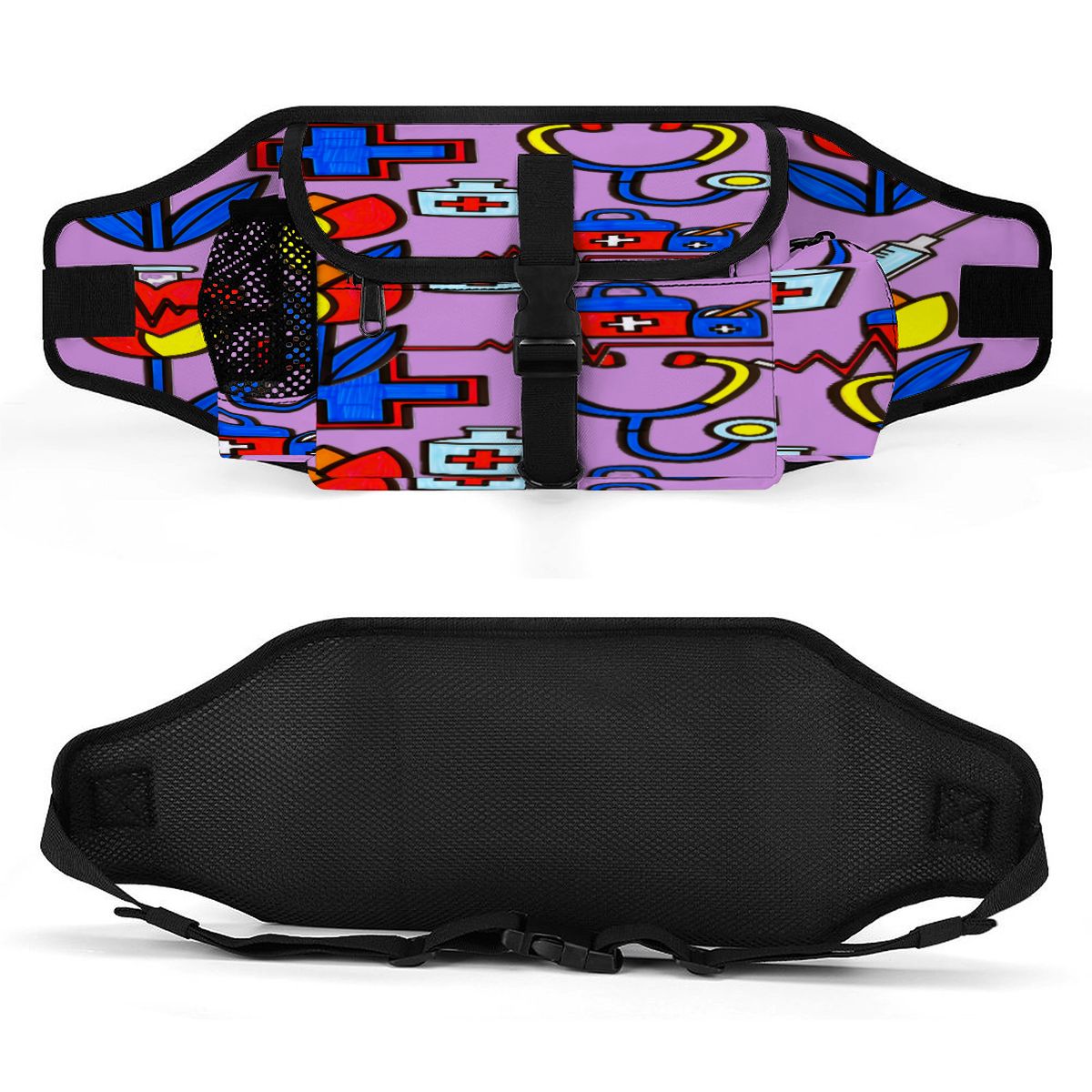 Medical Essentials Fanny Pack — Pink Clinical Edition