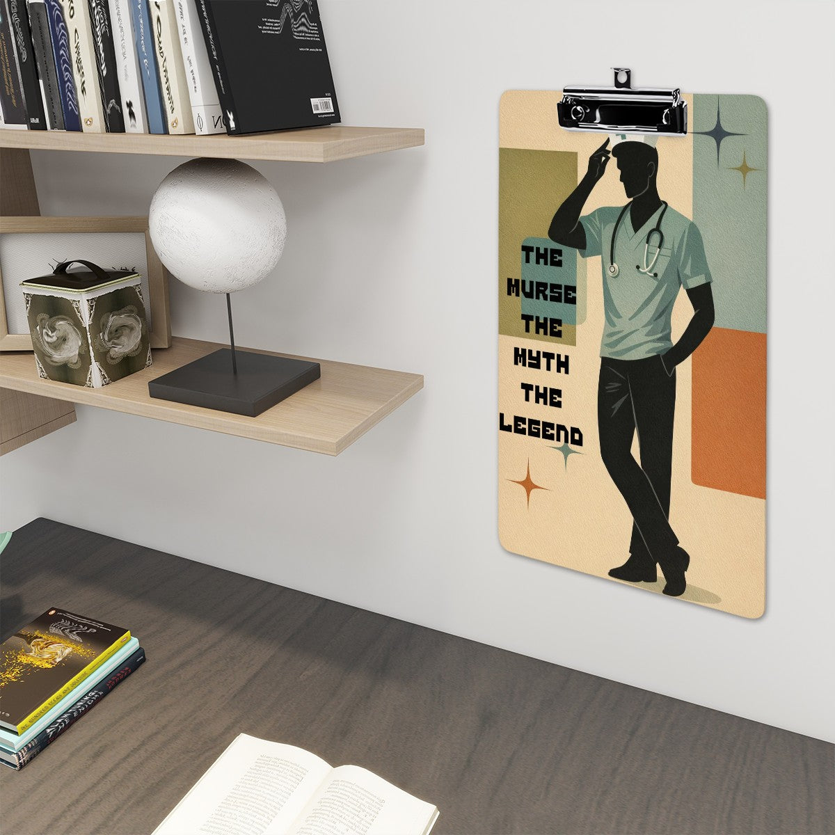 THe Murse Legend Acrylic Clipboard