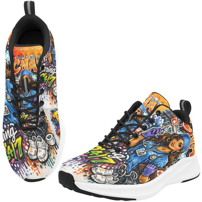 CNA Hustle Graffiti-Style Sneakers