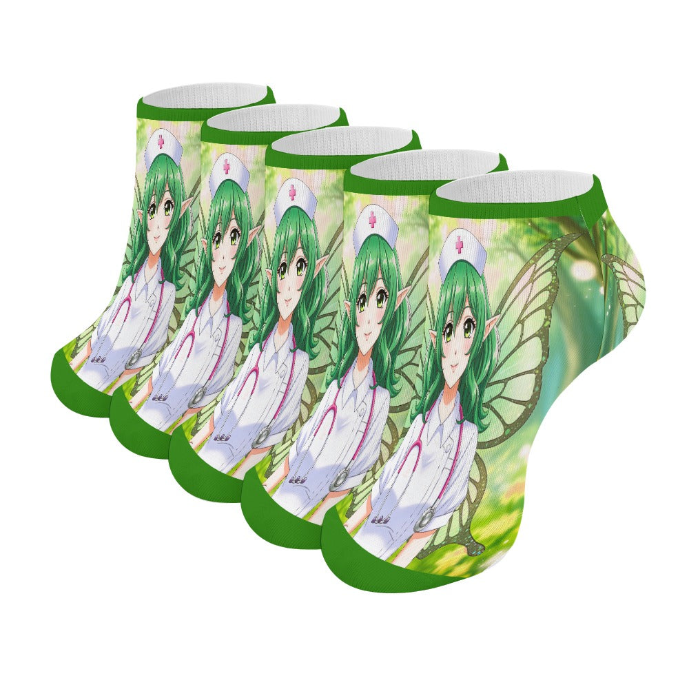 Trending BluTokyo Fairy Nurse Socks (5 Pairs Of The Same Picture)