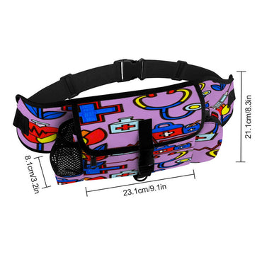 Medical Essentials Fanny Pack — Pink Clinical Edition