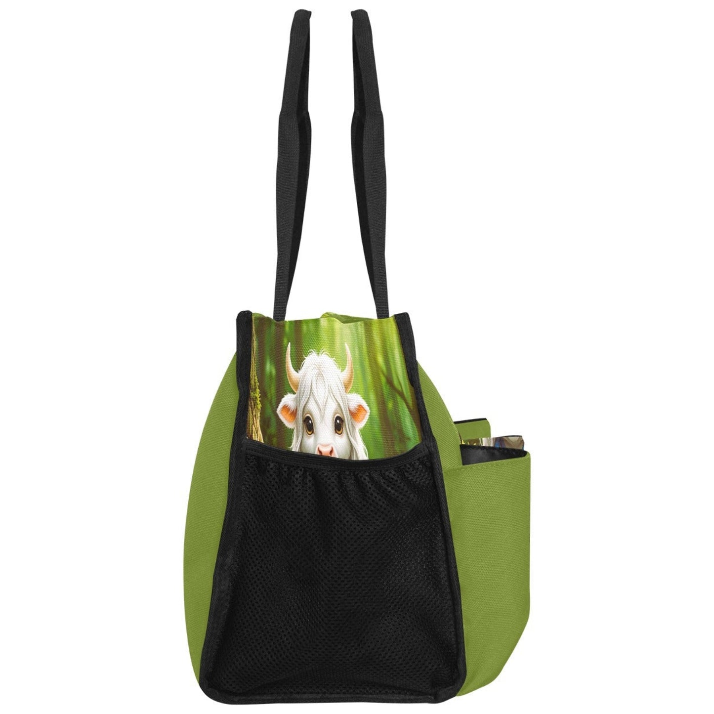 Medical Work Tote with Goat Character
