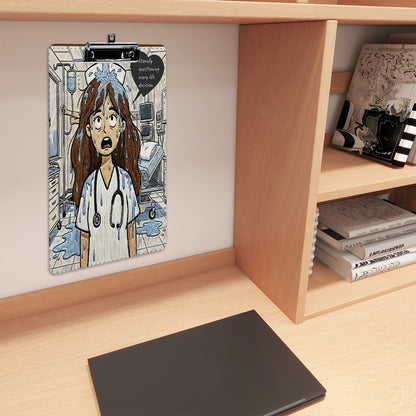 Acrylic Nursing student Clipboard