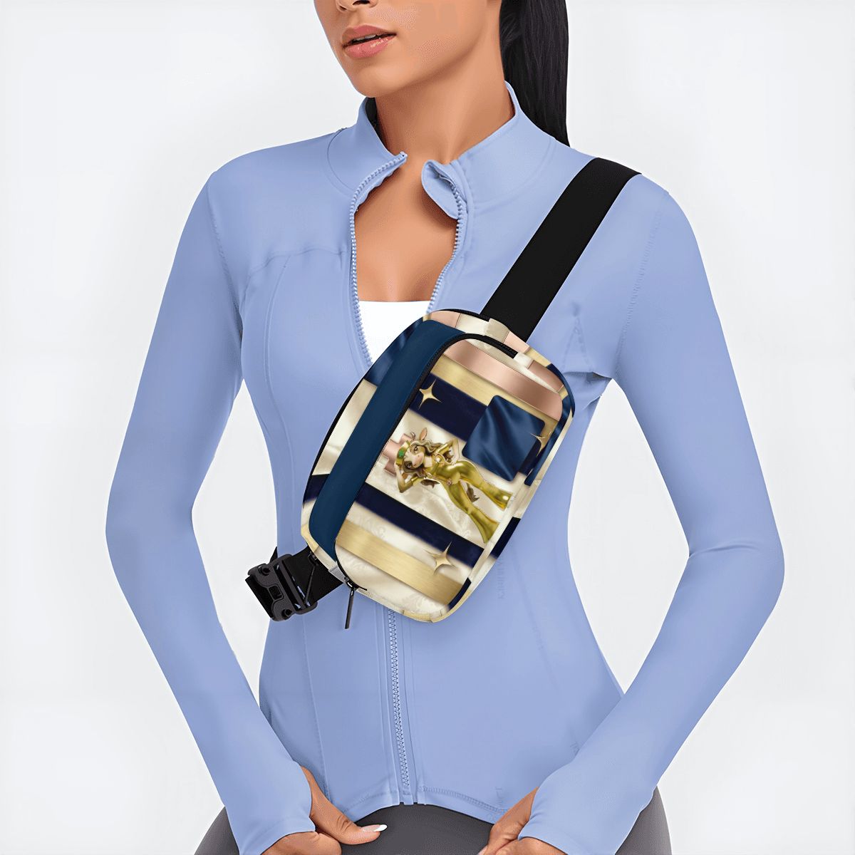 BluTokyo Goldline Luxe Fanny Pack
