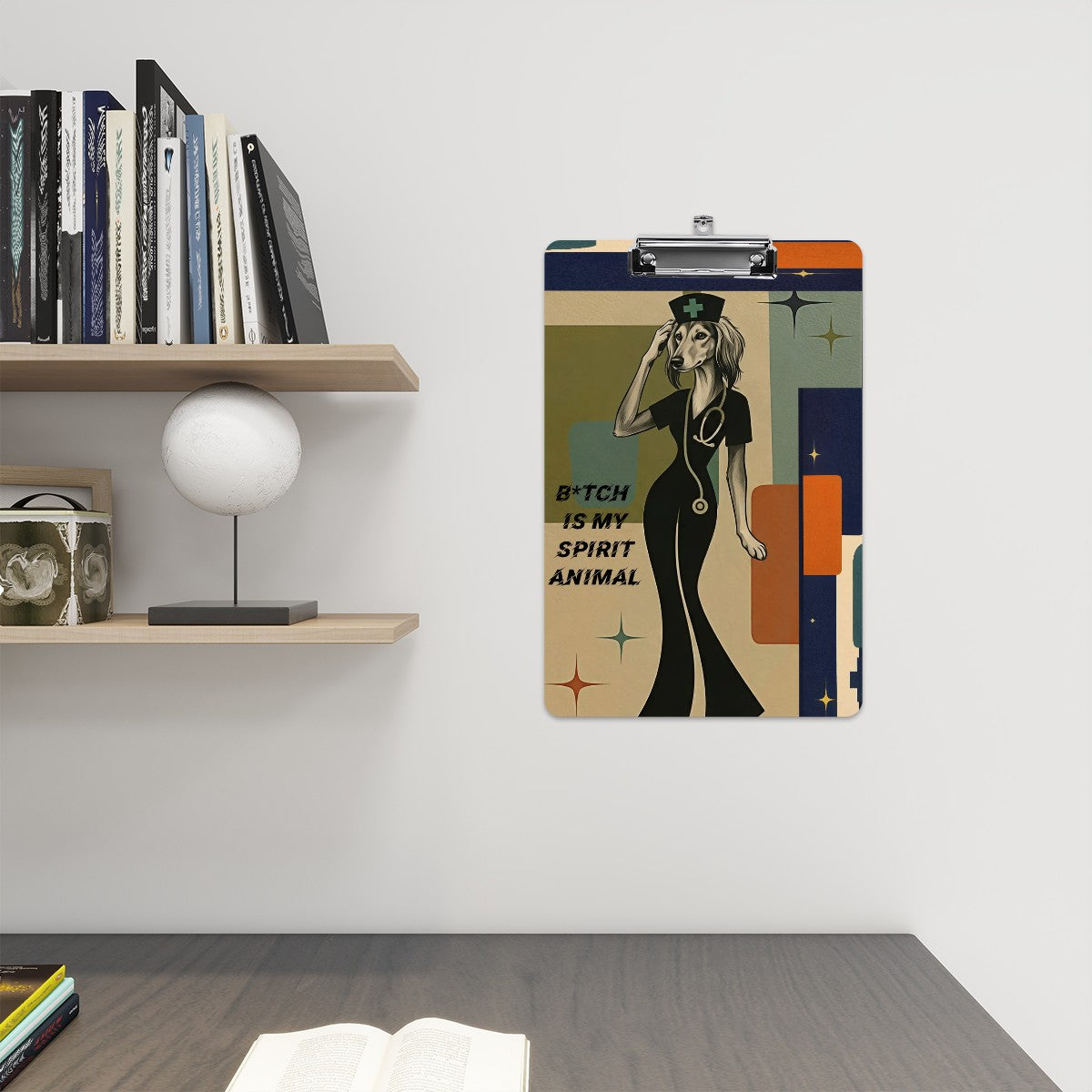 Spirit animal-Acrylic Clipboard