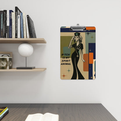 Spirit animal-Acrylic Clipboard