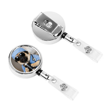 PUG Heavy Duty Metal Badge Reel