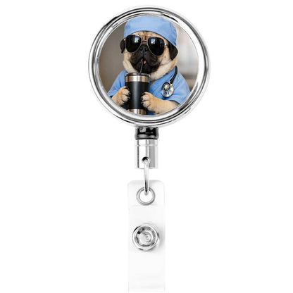 PUG Heavy Duty Metal Badge Reel