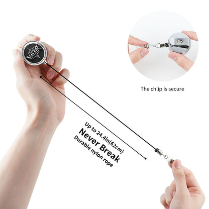 Nurse Valor – “Shield & Shift” Edition-Heavy Duty Metal Badge Reel