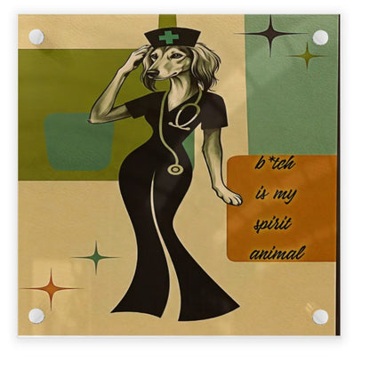 Nurse Spirit Animal-Acrylic Wall Art Prints Square (Punched Type)