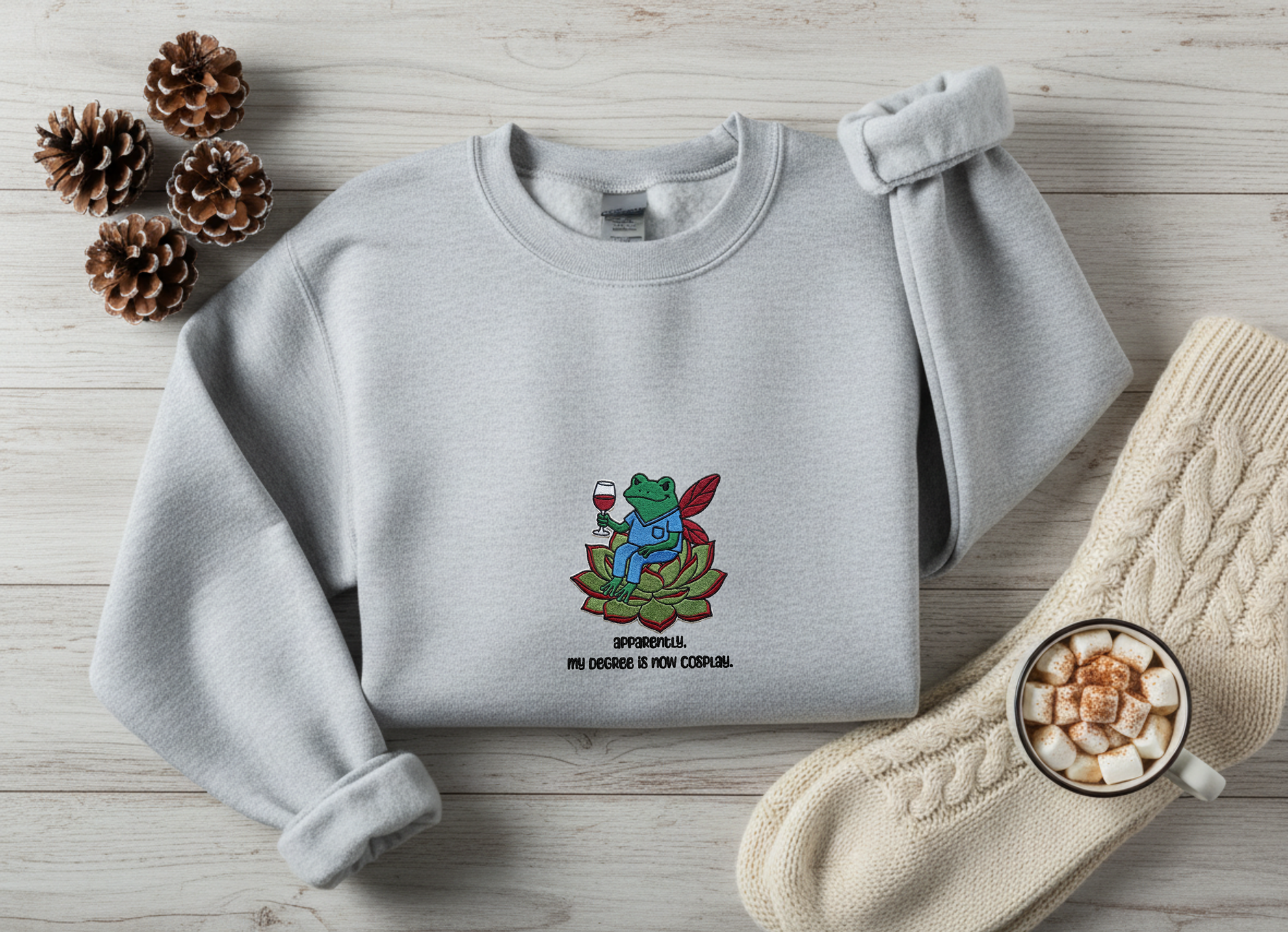 Nurse Professionalism Crewneck Sweatshirt — Support Nurses Rights