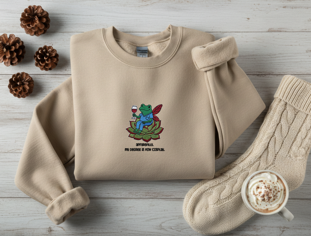 Nurse Professionalism Crewneck Sweatshirt — Support Nurses Rights