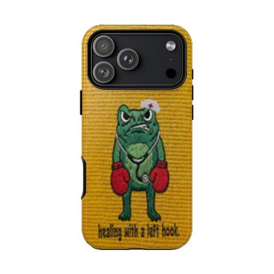 Tough Cases: 'Healing With a Left Hook' Boxing Nurse Phone Case
